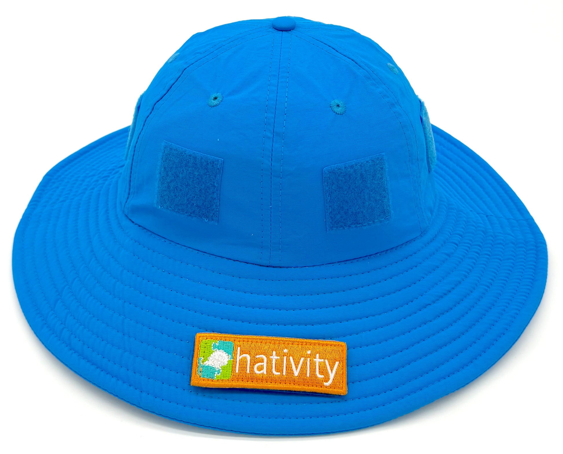 Hativity Collectors Kit kids sun hat with patches