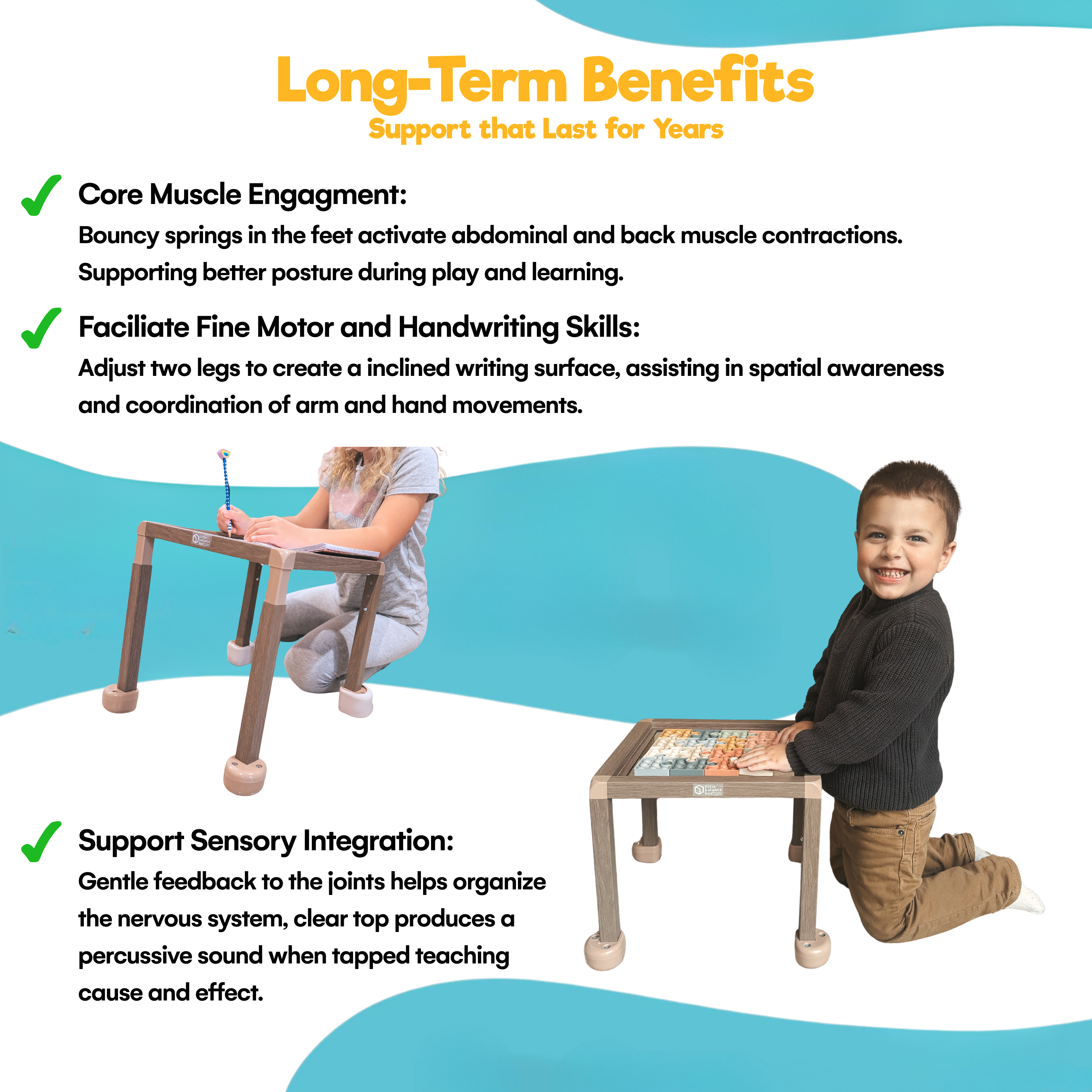 Little Balance Box® Grow – Adjustable Push & Pull Developmental Tool