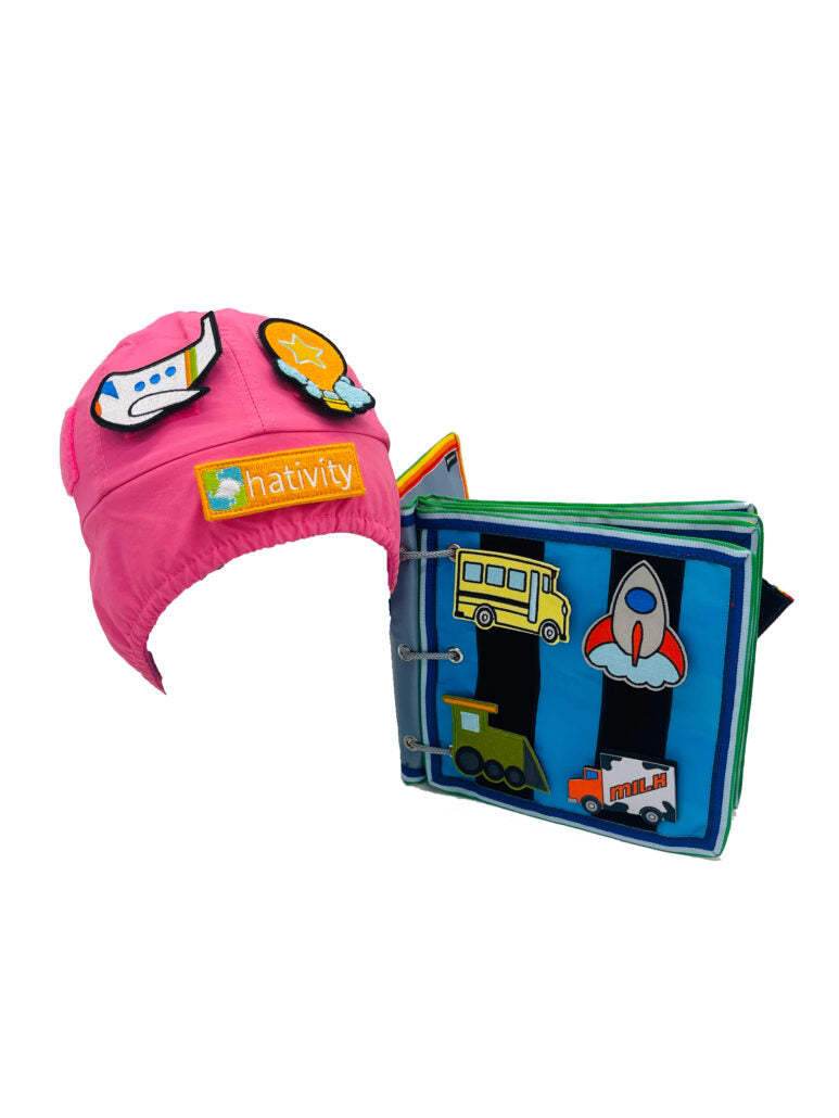 Hativity® Transportation Patches Set – Fun Patches for Kids’ Hats