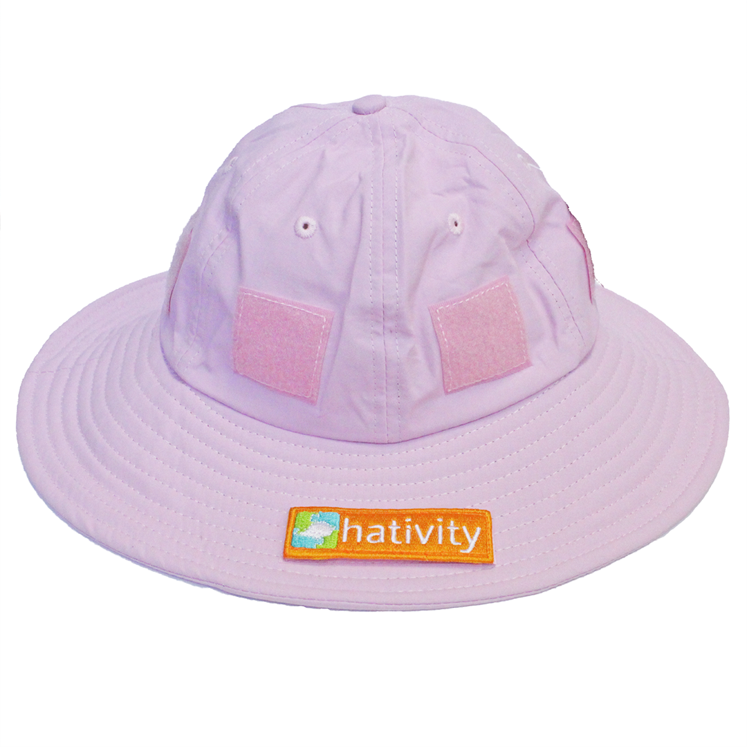 Hativity® Sun Cap – Kids sun hat with patches for sun protection
