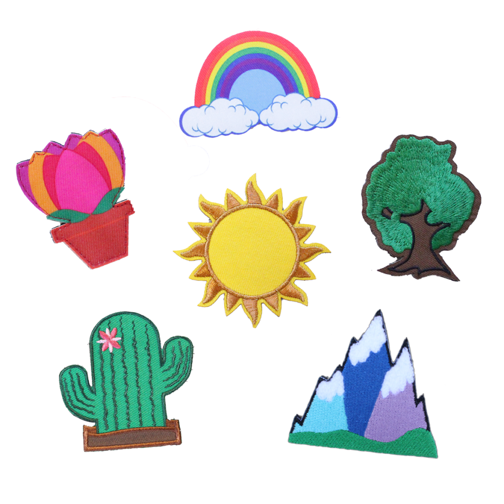 Hativity kids hat patches and removable patches for beanies