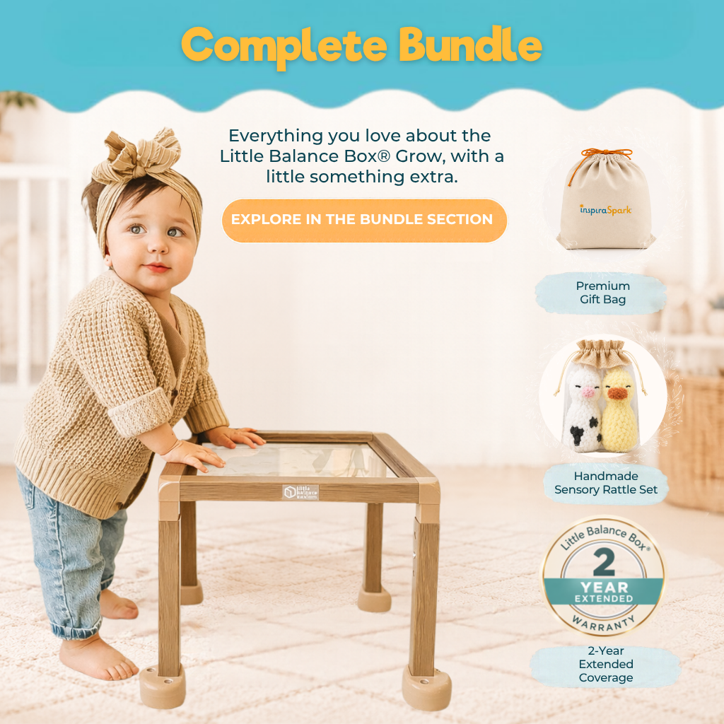 Little Balance Box® Grow – Herramienta de desarrollo ajustable para empujar y tirar (Niños más pequeños y jóvenes)