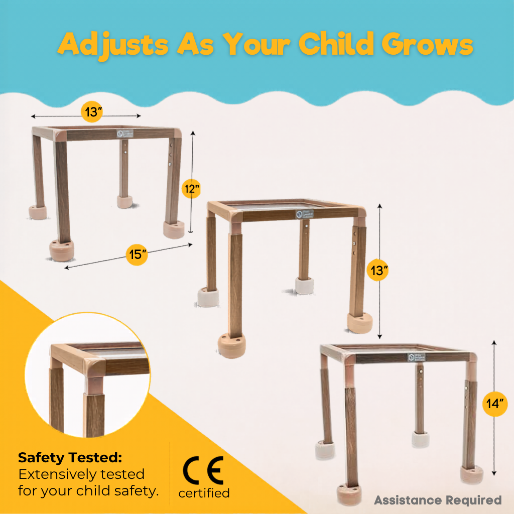 Little Balance Box® Grow – Adjustable Push & Pull Developmental Tool