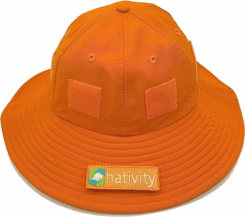Hativity Starter Kit toddler activity hat with fun patches