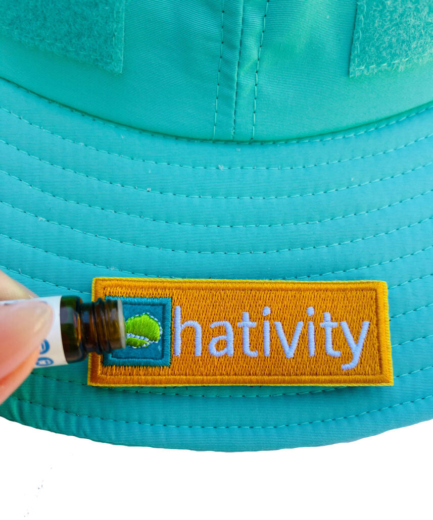 Aromatherapy patch for kids with essential oils