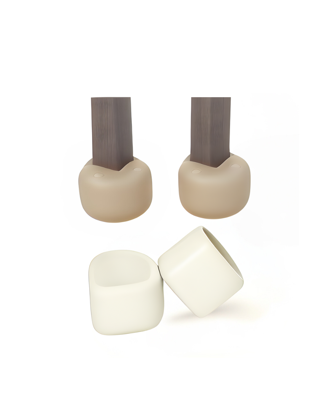 Silicone replacement booties for Little Balance Box® Grow walker