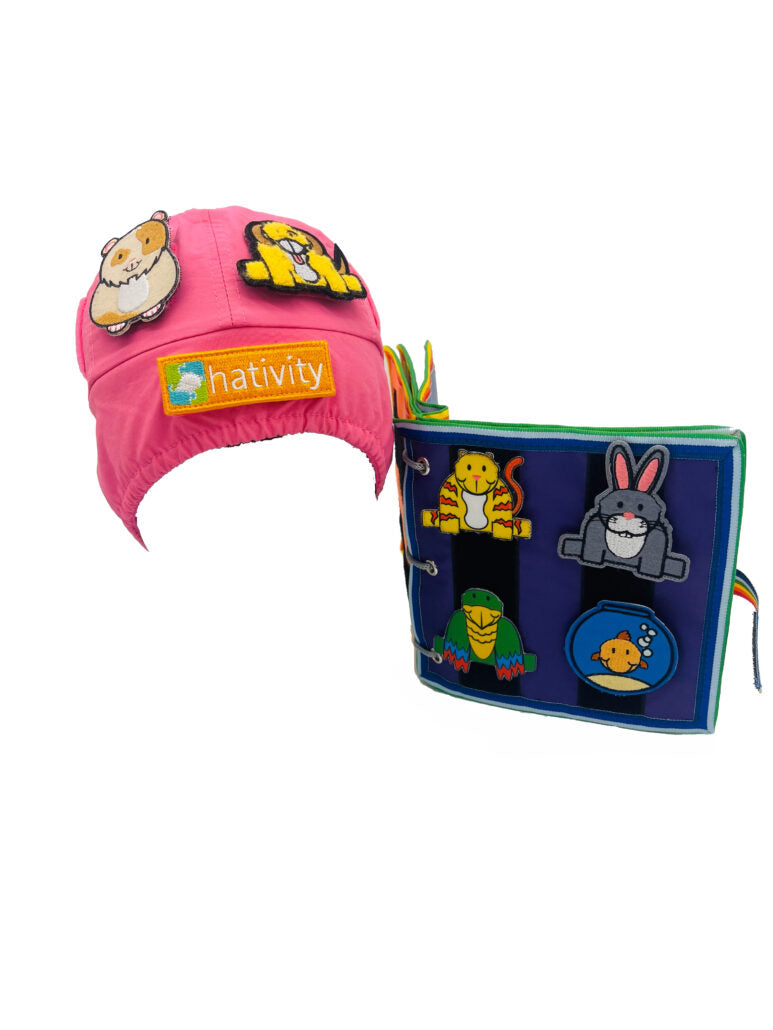 Hativity® Household Pets Patches - Bunny, Dog, Fish, Cat, Guinea Pig