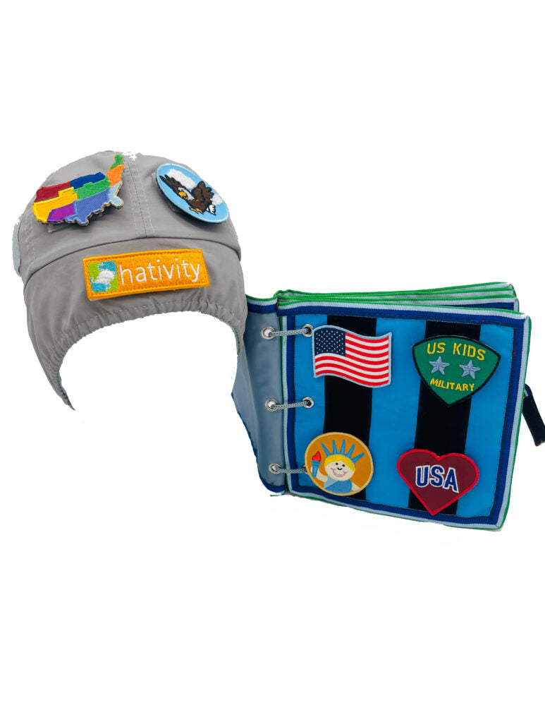 USA patches for hats with American flag and patriotic designs