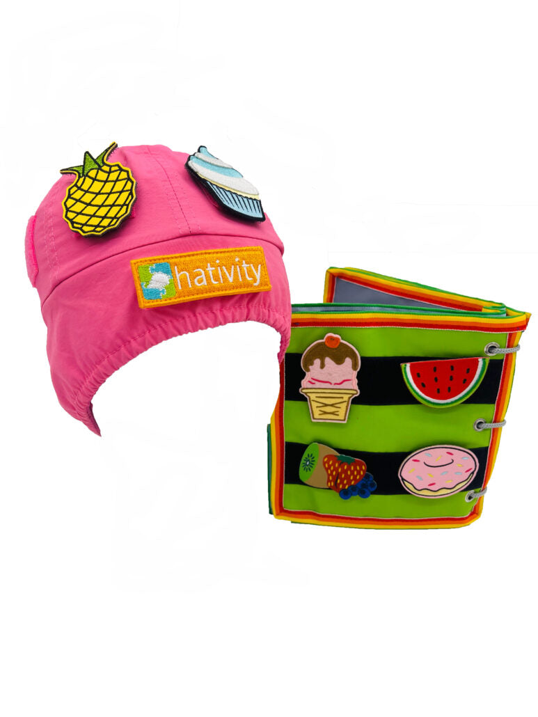 Sweet food patches removable decorative patches for hats