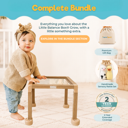 Little Balance Box® Grow – Herramienta de desarrollo ajustable para empujar y tirar (Niños más pequeños y jóvenes)
