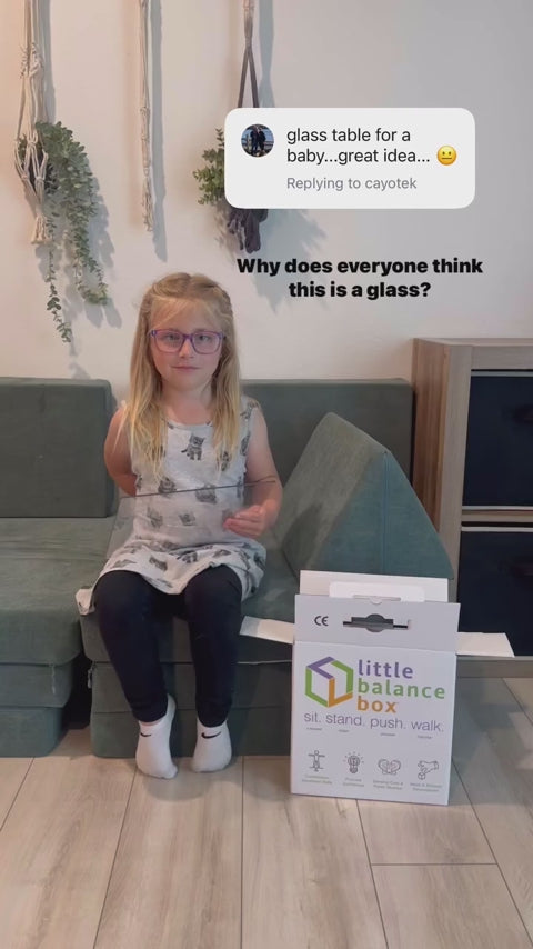 Little Balance Box® Grow – Adjustable Push & Pull Developmental Tool